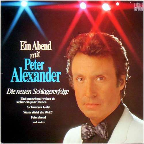 Cover Peter Alexander - Ein Abend Mit Peter Alexander  (LP, Album) Schallplatten Ankauf