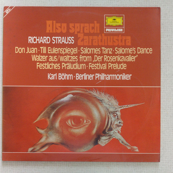Cover Richard Strauss, Berlin Philharmonic Orchestra* - Also Sprach Zarathustra (2xLP, Comp) Schallplatten Ankauf