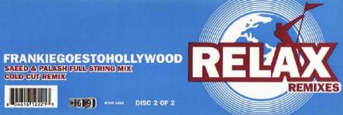 Cover Frankiegoestohollywood* - Relax (Remixes) (12, Dis) Schallplatten Ankauf