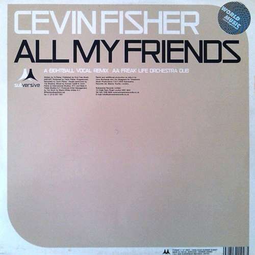 Cover All My Friends Schallplatten Ankauf