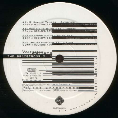 Cover Various - The Spacefrogs DJ 1 (12) Schallplatten Ankauf