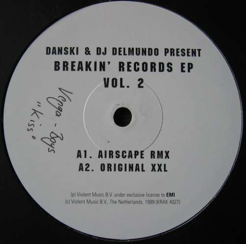 Cover Danski & DJ Delmundo - Breakin' Records EP Vol. 2 (12, EP) Schallplatten Ankauf
