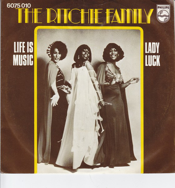 Cover The Ritchie Family - Life Is Music (7, Single) Schallplatten Ankauf