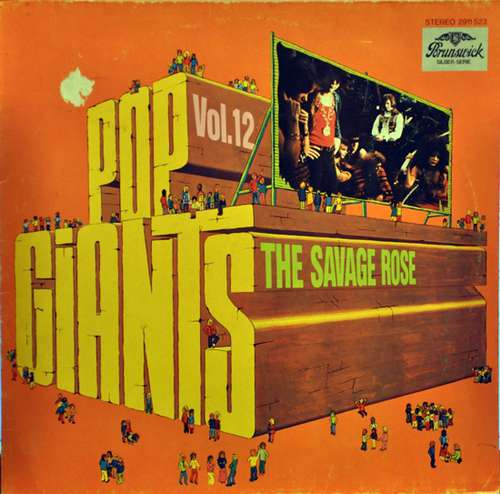 Cover Savage Rose, The* - Pop Giants, Vol. 12 (LP, Comp) Schallplatten Ankauf