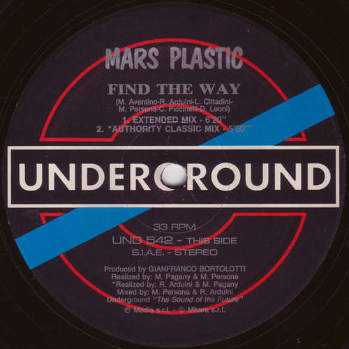 Cover Mars Plastic - Find The Way (12) Schallplatten Ankauf