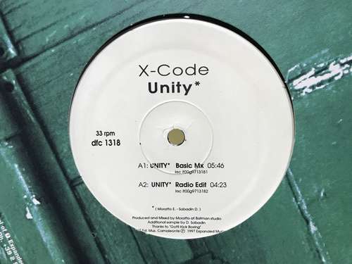 Cover X-Code (3) - Unity (12) Schallplatten Ankauf
