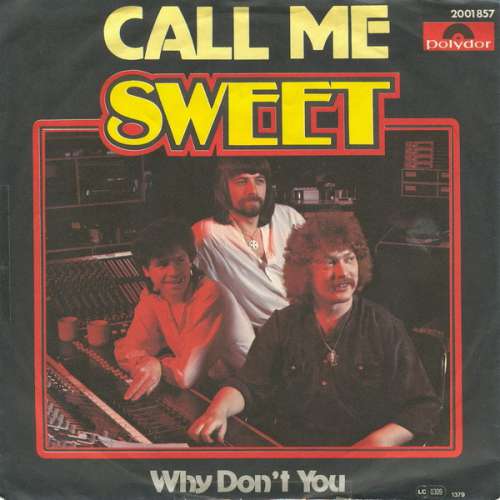 Bild Sweet* - Call Me (7, Single) Schallplatten Ankauf