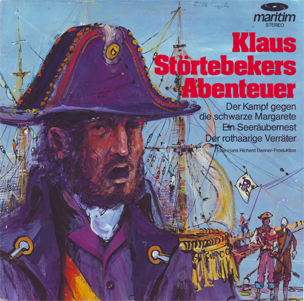 Cover Ellen Baier - Klaus Störtebekers Abenteuer Folge 1 (LP) Schallplatten Ankauf