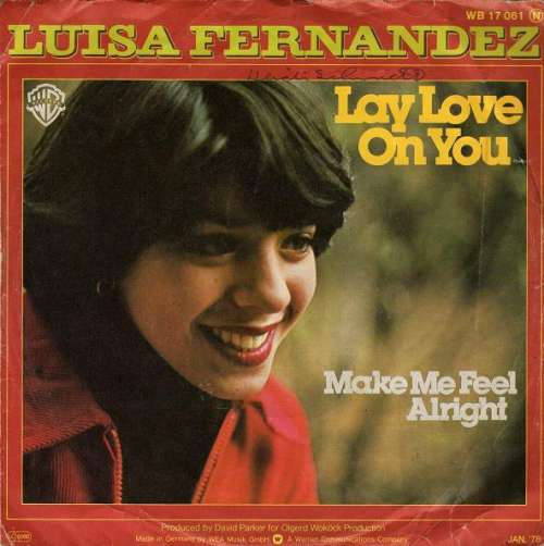 Cover Luisa Fernandez - Lay Love On You (7, Single) Schallplatten Ankauf