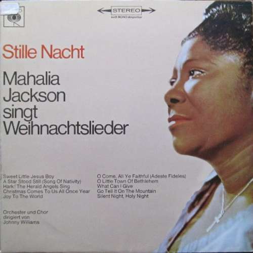 Cover Mahalia Jackson - Stille Nacht - Mahalia Jackson Singt Weihnachtslieder (LP, Album, RE) Schallplatten Ankauf