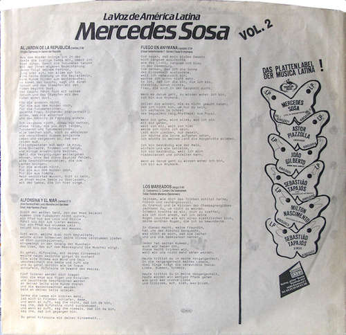Mercedes Sosa Live In Argentinien Vol 2 Lp Vinyl Schallplatten Shop Buy24hours De buy24hours de