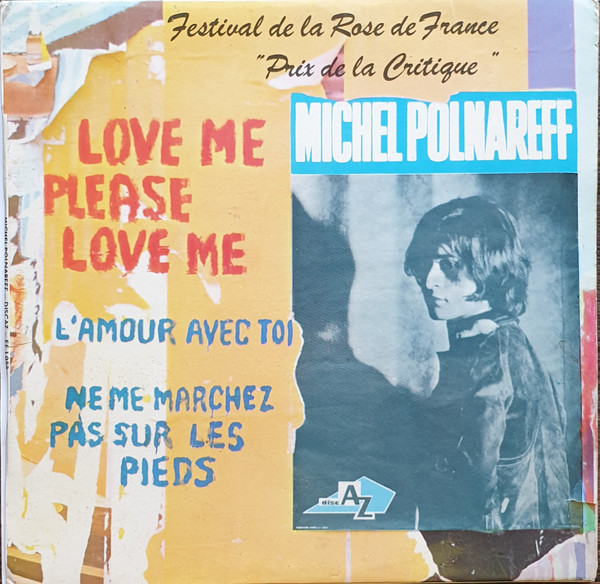 Cover Michel Polnareff - Love Me, Please Love Me (7, EP) Schallplatten Ankauf
