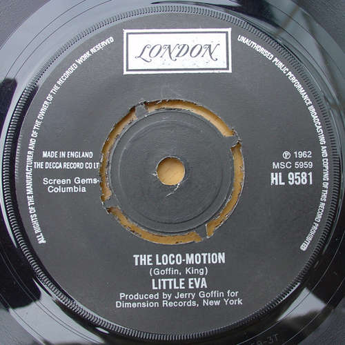 Cover Little Eva - The Loco-Motion (7, RE) Schallplatten Ankauf
