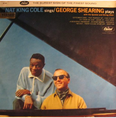 Cover Nat King Cole & George Shearing - Nat King Cole Sings / George Shearing Plays (LP, Album) Schallplatten Ankauf