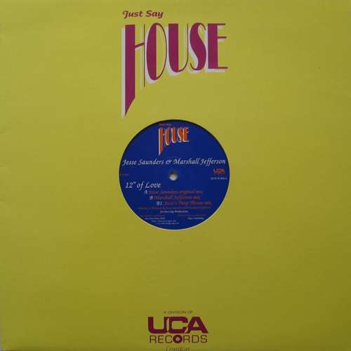 Cover Marshall Jefferson & Jesse Saunders - 12 Of Love (12) Schallplatten Ankauf