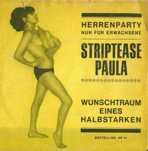 Cover Hans Der Sachse - Striptease Paula (7) Schallplatten Ankauf