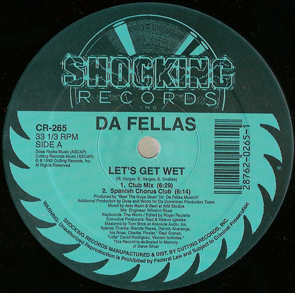 Cover Da Fellas - Let's Get Wet (12) Schallplatten Ankauf