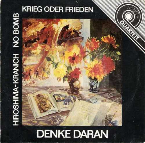 Cover Various - Denke Daran / Hiroshima-Kranich / No Bomb / Krieg Oder Frieden (7, EP) Schallplatten Ankauf