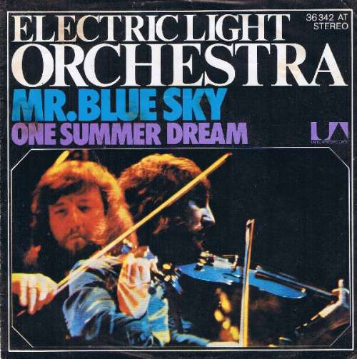 Cover Electric Light Orchestra - Mr. Blue Sky (7, Single) Schallplatten Ankauf