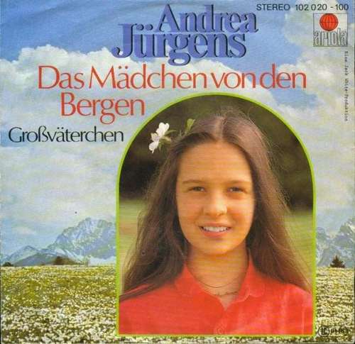 Cover Andrea Jürgens - Das Mädchen Von Den Bergen  (7, Single) Schallplatten Ankauf
