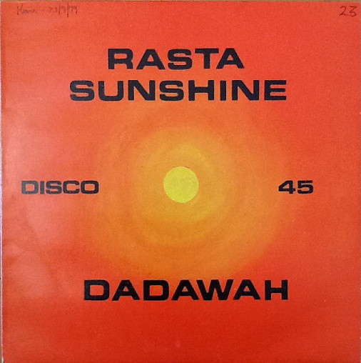 Cover Dadawah - Rasta Sunshine (12) Schallplatten Ankauf