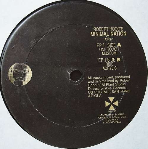 Cover Robert Hood - Minimal Nation (2x12) Schallplatten Ankauf