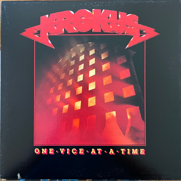 Cover Krokus - One Vice At A Time (LP, Album) Schallplatten Ankauf