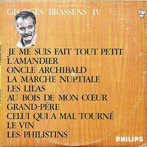 Cover Georges Brassens - IV (LP, Comp) Schallplatten Ankauf