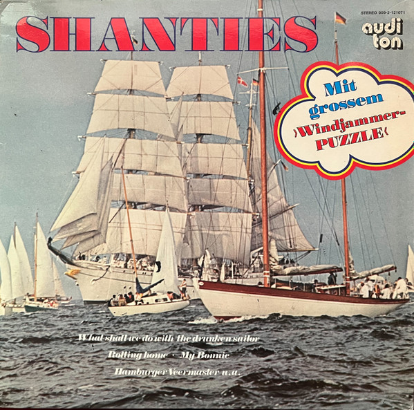 Cover Windjammer-Chor Und Orchester - Shanties (LP, Comp) Schallplatten Ankauf