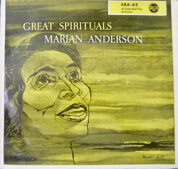 Cover Marian Anderson - Great Spirituals (7, EP) Schallplatten Ankauf