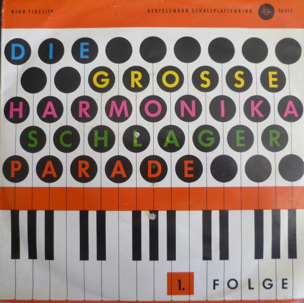 Cover Heinz und Günther (Akkordeonduo) mit ihren Rythmikern* - Die Große Harmonika-Schlagerparade, 1.Folge (7, EP) Schallplatten Ankauf