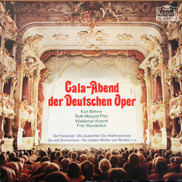 Cover Various - Gala-Abend Der Deutschen Oper (LP, Comp) Schallplatten Ankauf