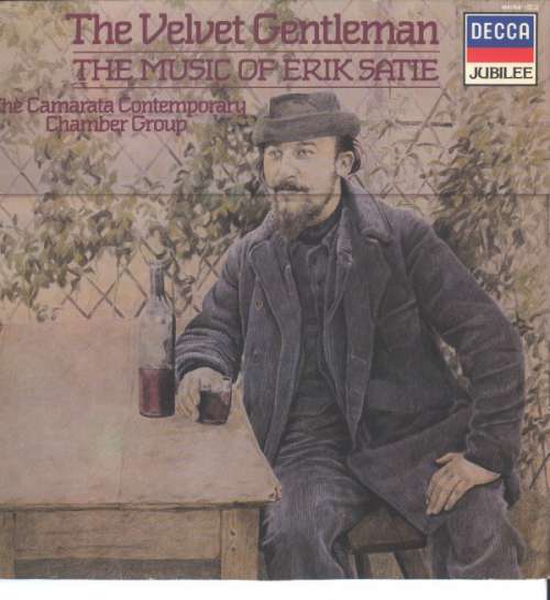 Cover The Camarata Contemporary Chamber Group, Erik Satie - The Music Of Eric Satie: The Velvet Gentleman (LP, Album) Schallplatten Ankauf