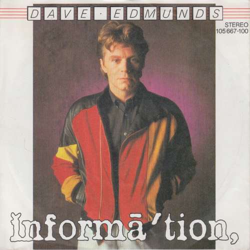 Cover Dave Edmunds - Information (7, Single) Schallplatten Ankauf