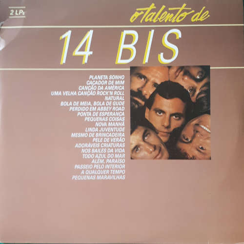 Cover 14 Bis - O Talento De 14 Bis (2xLP, Comp) Schallplatten Ankauf