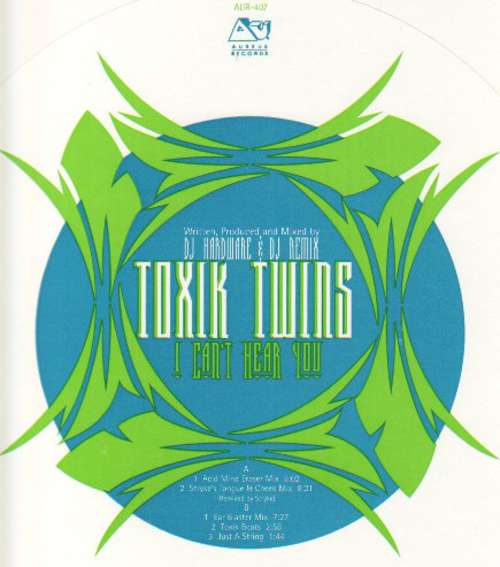 Cover Toxik Twins - I Can't Hear You (12) Schallplatten Ankauf