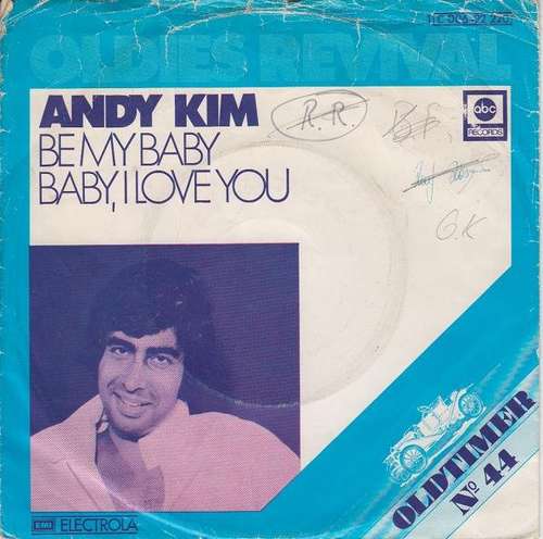 Cover Be My Baby / Baby, I Love You Schallplatten Ankauf