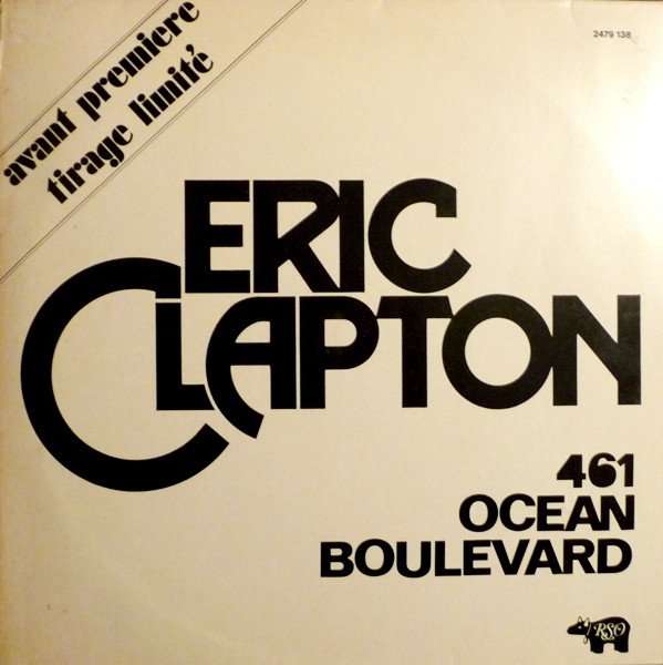 Cover Eric Clapton - 461 Ocean Boulevard (LP, Album, Ltd, Promo) Schallplatten Ankauf