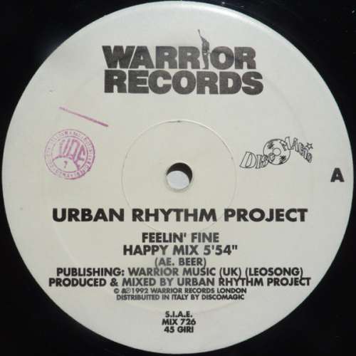 Bild Urban Rhythm Project / Bass Probe - Feelin' Fine / A Nother Sleepless (12) Schallplatten Ankauf
