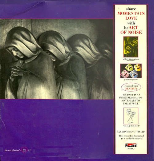 Cover heArt Of Noise* - Moments In Love (12) Schallplatten Ankauf