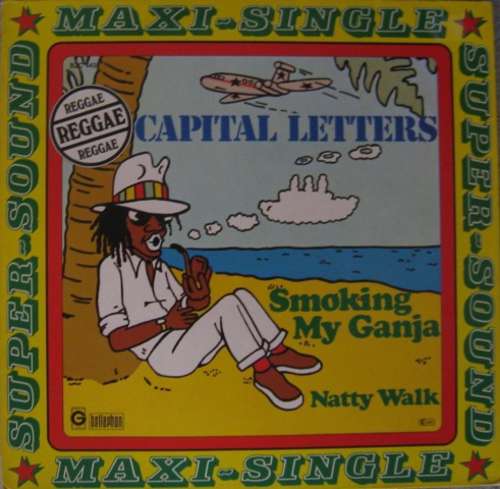 Cover Capital Letters - Smoking My Ganja (12, Maxi) Schallplatten Ankauf