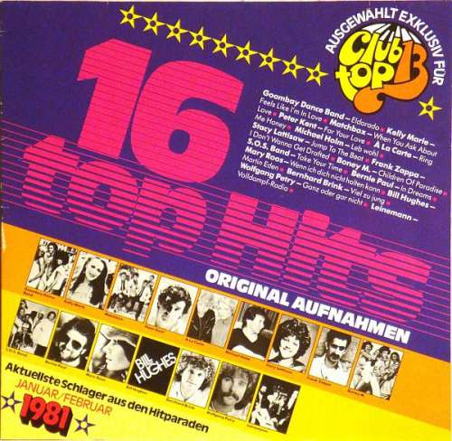 Bild Various - 16 Top Hits - Aktuellste Schlager Aus Den Hitparaden Januar/Februar 1981 (LP, Comp) Schallplatten Ankauf