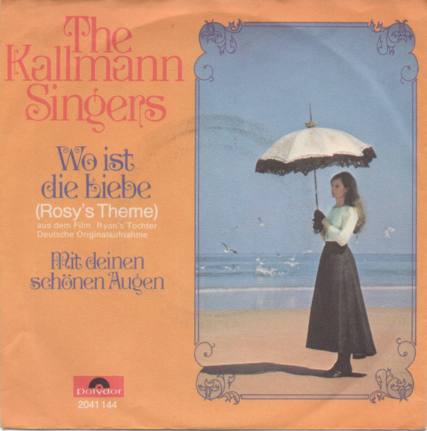Cover The Kallmann Singers* - Wo Ist Die Liebe? (Rosy's Theme) (7, Single) Schallplatten Ankauf