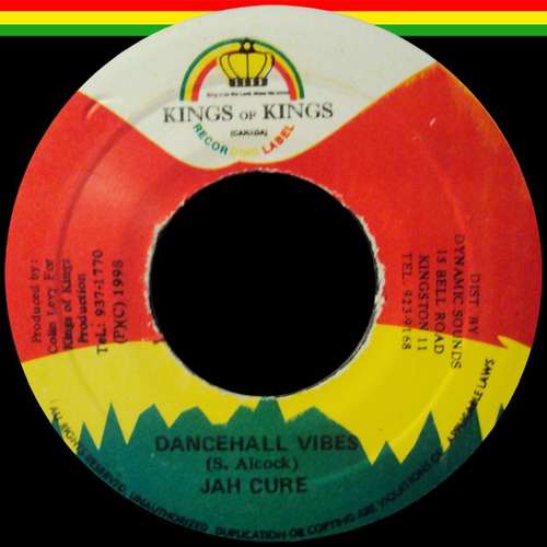 Cover Jah Cure - Dancehall Vibes (7) Schallplatten Ankauf