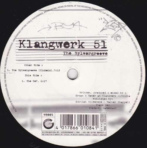 Cover Klangwerk 51 - The Sylvergroove (12) Schallplatten Ankauf
