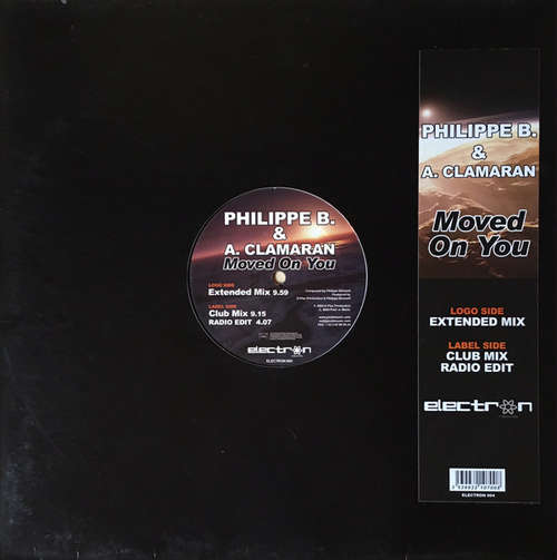 Cover Philippe B. & Antoine Clamaran - Moved On You (12) Schallplatten Ankauf