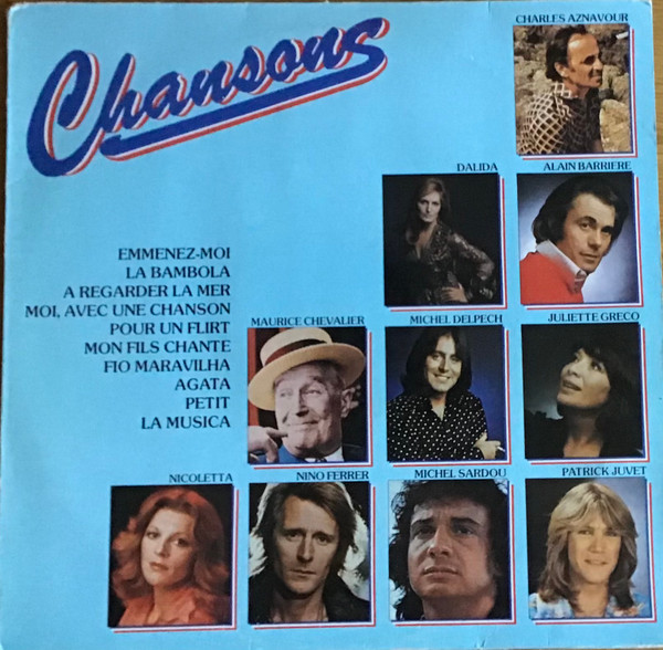 Cover Various - Chansons (LP, Comp) Schallplatten Ankauf