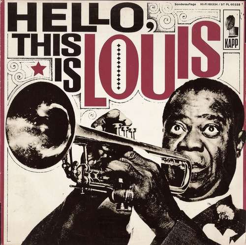 Cover Hello, This Is Louis Schallplatten Ankauf