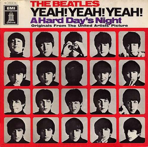 Cover The Beatles - Yeah! Yeah! Yeah! - A Hard Day's Night - Originals From The United Artists Picture (LP, Album, RE) Schallplatten Ankauf
