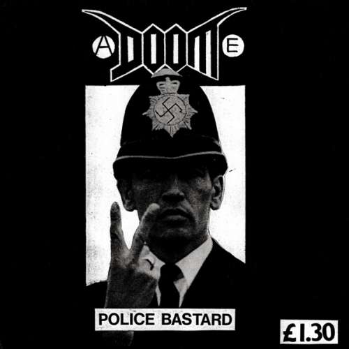Cover Doom (2) - Police Bastard (7, EP) Schallplatten Ankauf